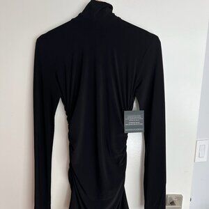 Norma Kamali Long Sleeve Turtleneck Pickleball Dress